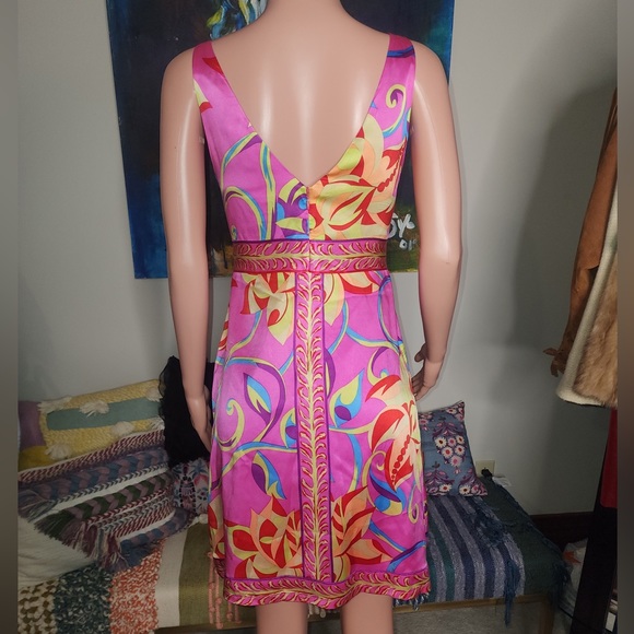 Girlfriend by Silversilk Vintage Silk Dress S - Picture 3 of 4
